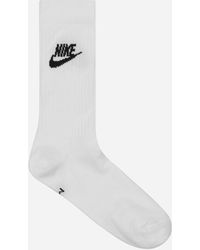 Nike - Sportswear Everyday Essential Crew Socks White - Lyst