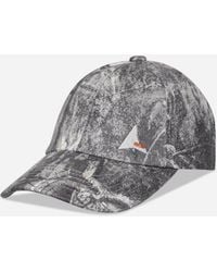 ROA - Wrangler Washed Pattern Denim 6 Panel Cap Owl Dark Camo - Lyst