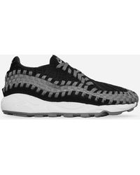 Nike - Air Footscape Woven Sneakers Black / Smoke Grey - Lyst