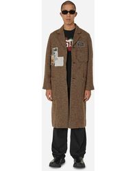 Song For The Mute - High Lapel Raglan Coat - Lyst