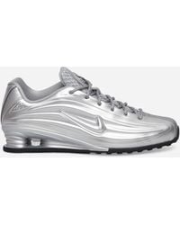 Nike - Women S Shox Z Sneakers Metallic Silver / Black - Lyst