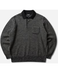 Undercover - S Wool Polo Sweater - Lyst