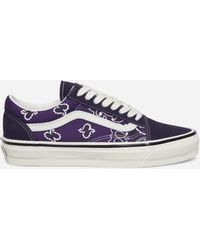 Vans - Premium Old Skool Bandana Sneakers Plum - Lyst