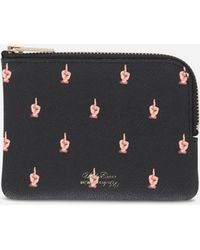 Undercover - Signature Pvc Pouch Navy - Lyst