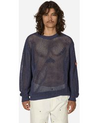 Cav Empt - Side Rib Loose Net Knit Sweater - Lyst