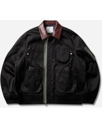 Sacai - S Cotton Chino Blouson - Lyst