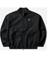 Nike - Men S Jordan Flight Graphic Workwear Jacket Black - Lyst