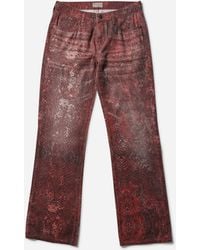 Guess - S Printed Straight Pants Petite - Lyst