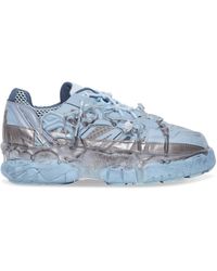 maison margiela fusion leather and mesh