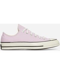 Converse - Chuck 70 Low Vintage Canvas Sneakers Stardust Lilac - Lyst