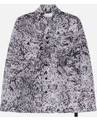 Oamc Peacemaker - S Military Cargo Shirt Ash - Lyst