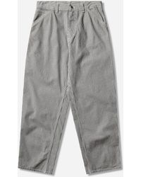 Carhartt - S Mercer Single Knee Pants Graphite Wax (Stone Washed) - Lyst