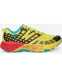 Hoka One One - Speedgoat 2 Sneakers Sour Lemon / Black - Lyst