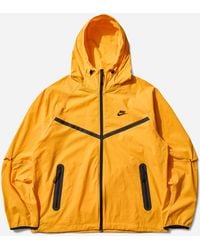 Nike - Men S Tech Woven Windrunner Full-zip Jacket Sundial - Lyst