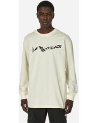 The North Face - Nse Graphic Longsleeve T-shirt Dune - Lyst