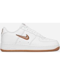 Nike - Air Force 1 Low Retro Sneaker White / Gum Med Brown - Lyst