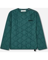 Oamc Peacemaker - Men S Shoulder Zip Liner Military - Lyst