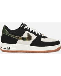 Nike - Air Force 1 Low Sneakers White / Black / Gum Med Brown - Lyst