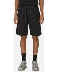 Pas Normal Studios - Off-race Cotton Twill Shorts - Lyst
