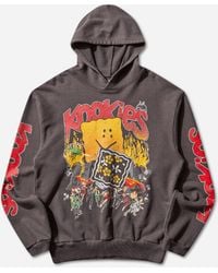 Kapital - Men S Sweat Knit Hoodie (buster Peckish Rainbowy) Ink - Lyst