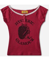 Hysteric Glamour - S Strawberry Freak Baby T-Shirt - Lyst