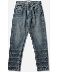 Undercover - Women S Distressed Denim Pants Indigo - Lyst