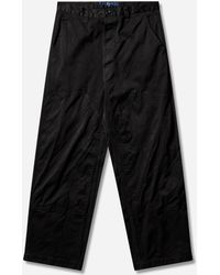 Junya Watanabe - Men S Garment Dyed Nylon Pants Black - Lyst