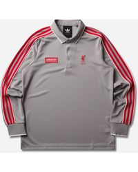 adidas - Men S Liverpool Spzl F.c. Polo Shirt Dove - Lyst