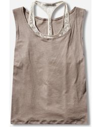 Our Legacy - S Swim Tank Velvet Sand - Lyst