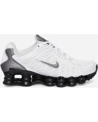 Nike - Shox Tl Sneakers / Black / Cool Grey / Metallic Cool Grey - Lyst