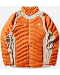 Nike - Men S Acg Lava Loft Therma-fit Jacket Safety Orange / Cream Ii - Lyst