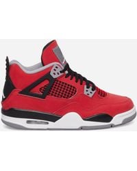Nike - Air Jordan 4 (gs) Toro Bravo Sneakers Fire / Black - Lyst