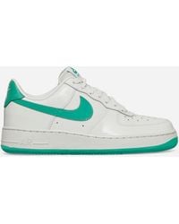 Nike - Air Force 1 07 Premium Sneakers Platinum Tint / Stadium Green - Lyst