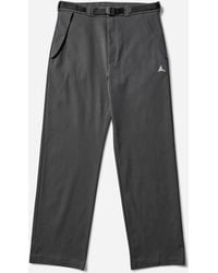 ROA - Men S Buckle Chino Pants Anthracite - Lyst