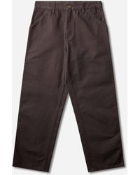 Carhartt - Men S Single Knee Pants Tobacco (rinsed) - Lyst