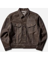 Kapital - S Century Denim Westerner Regular Jacket (Kakishibu Dye) Persimmon - Lyst