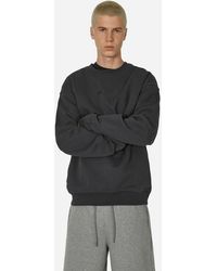 Nike - Air Jordan Wordmark Fleece Crewneck Sweatshirt Off Noir - Lyst