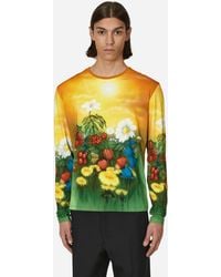 Stockholm Surfboard Club - Fitted Airbrush Flowers T-shirt Multicolor - Lyst