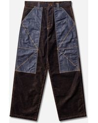 Carhartt - Men S Nicholas Daley Og Double Knee Pants Dark Navy / Mustard - Lyst