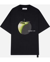 Oamc Peacemaker - S Apple Print Oversized Fit T-Shirt - Lyst