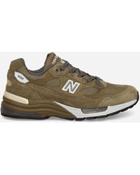 New Balance - Made In Usa 992 Sneakers Dark Camo / Covert Green / Aluminum Grey - Lyst