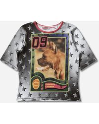 Chopova Lowena - Women S Deptford Dogs Fitted Jersey Top - Lyst