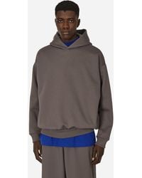 adidas - Basketball Hooded Sweatshirt Charcoal - Lyst