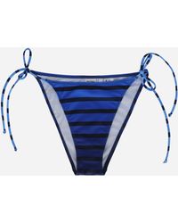 Jean Paul Gaultier - S Marinière Gradient Bikini Bottom Light - Lyst