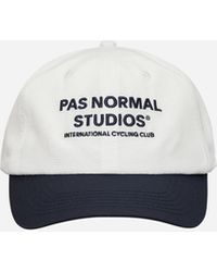 Pas Normal Studios - Off-race Cap Off White / Navy - Lyst