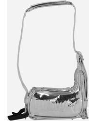 OTTOLINGER - Puma Small Shoulder Bag Silver - Lyst