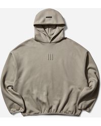 adidas - Men S Fear Of God Athletics Fleece Hoodie Putty - Lyst