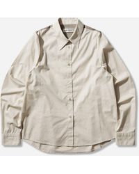 Our Legacy - S Slip Shirt Eggshell - Lyst