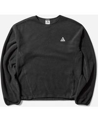 Nike - Men S Acg Wolf Tree Fleece Crewneck Sweatshirt - Lyst