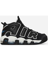 Nike - Air More Uptempo 96 Sneakers Black / Star Blue - Lyst